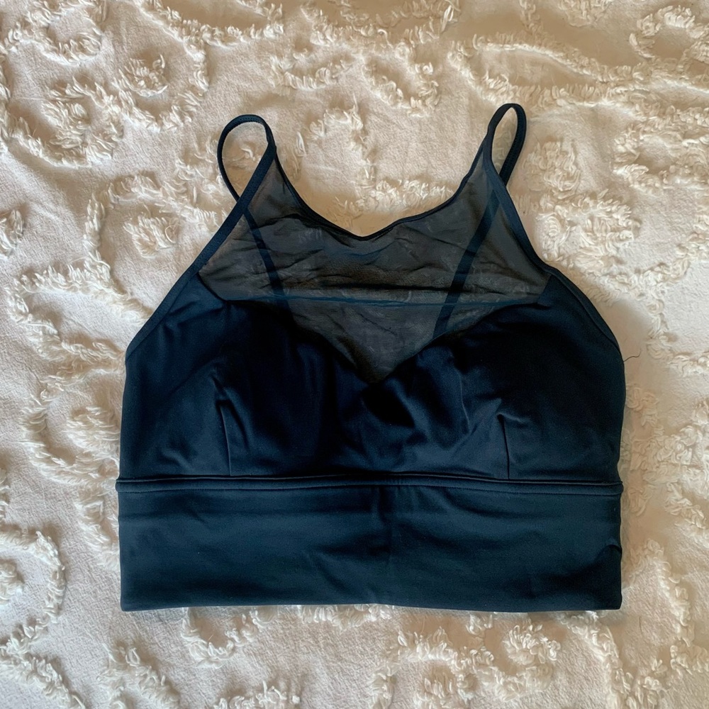 🍋LULULEMON Navy High Neck Sports Bra